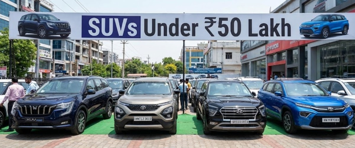 Top 5 SUVs Under ₹50 Lakh That Will Dominate in 2026